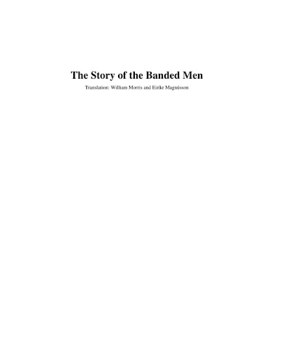 The Story of the Banded Men