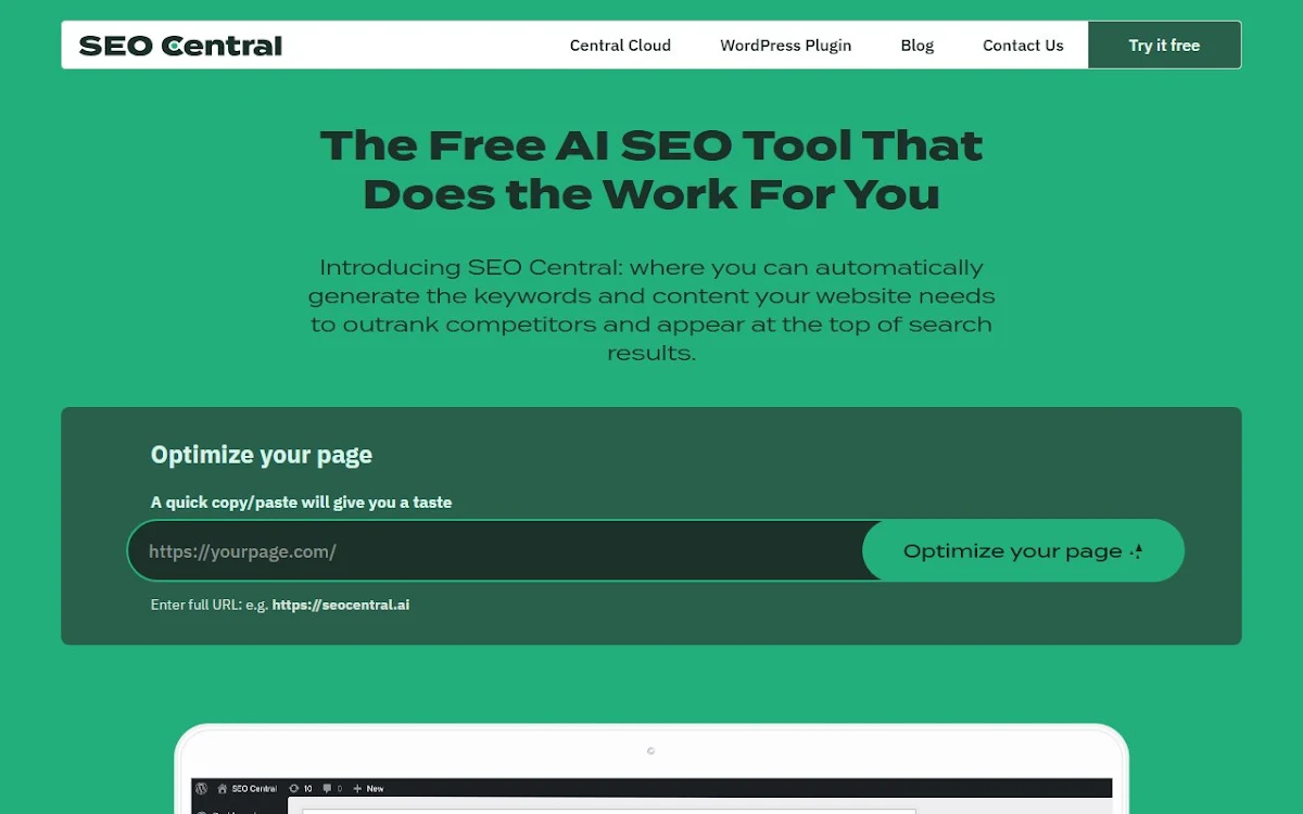 Captura de SEO Central