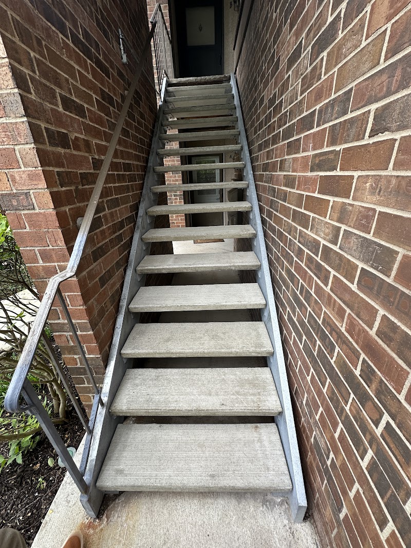 The Knoll, completed stair coating