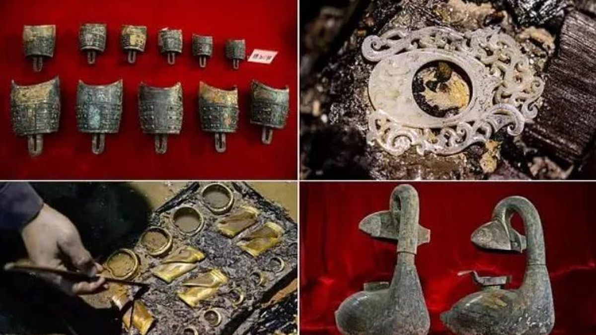 Sốc: Quần thể mộ thời Hán với quan tài nhiều lớp - Báo Tri thức &amp; Cuộc sống