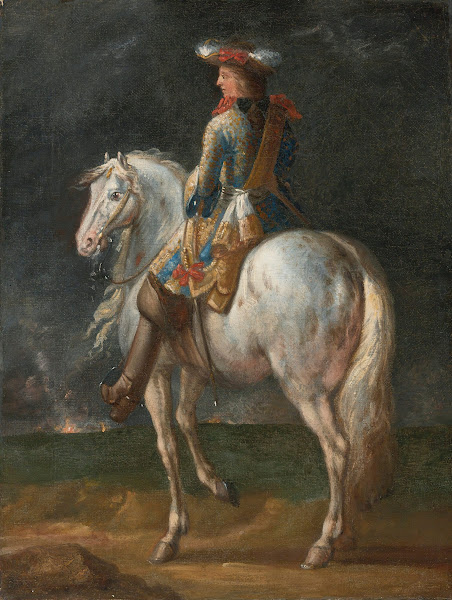 Study for the figure of eugene of savoy
