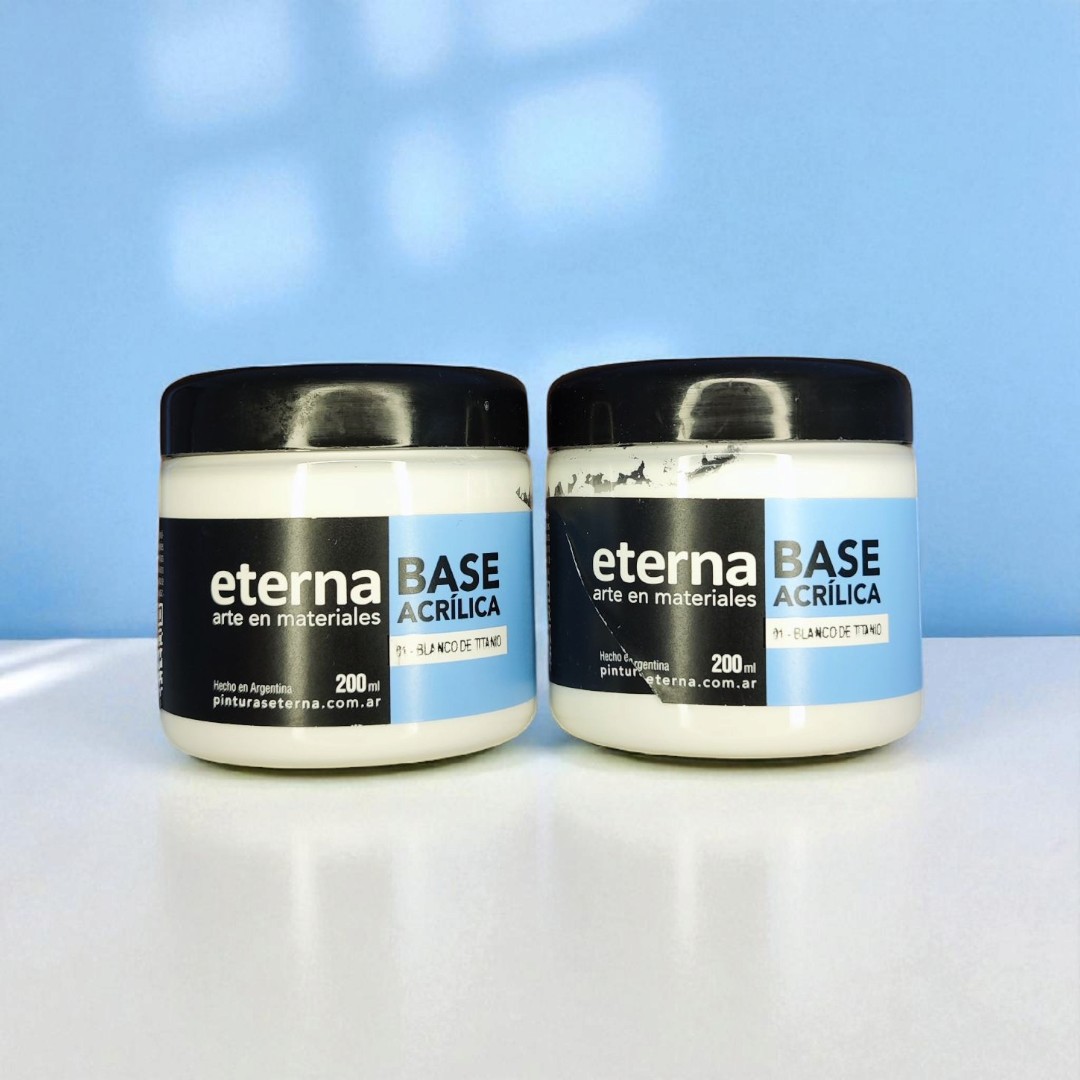 Acrílico base Eterna Blanco