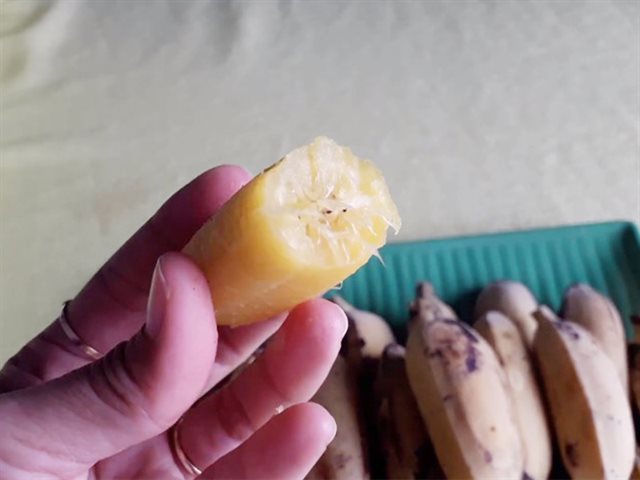 Chuối Sáp Luộc Ngon Lành