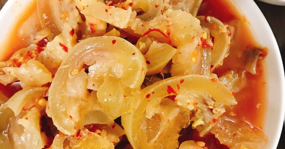 Vó bò ngâm chua cay