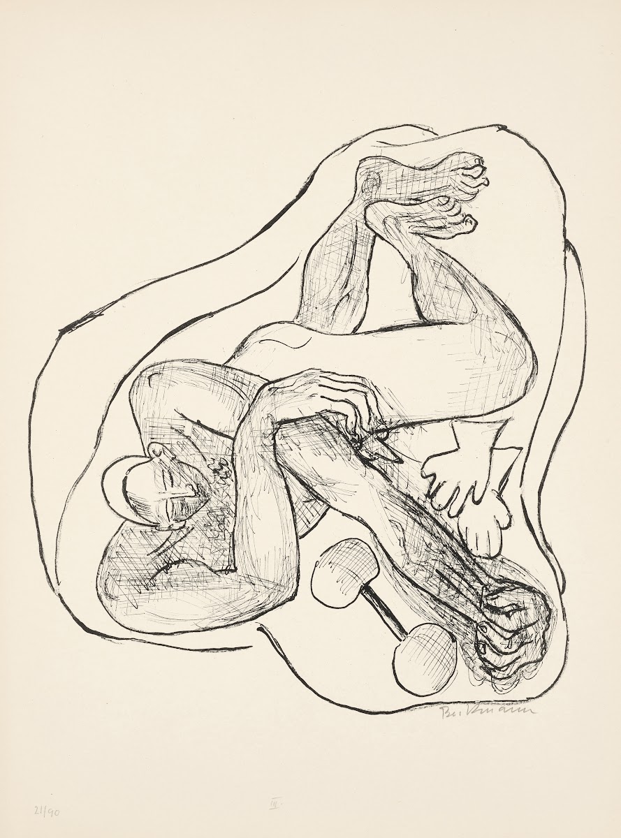 Sleeping Athlete 1946