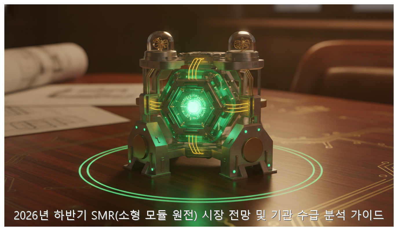 2026년 하반기 SMR(소형 모듈 원전) 시장 전망 및 기관 수급 분석 가이드 핵심 안내 및 분석 인포그래픽 (2)