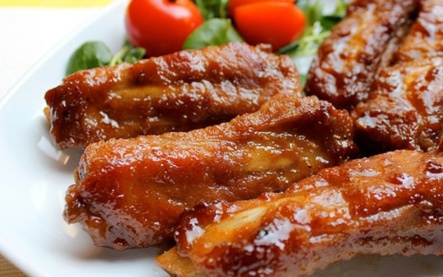 Sườn Heo Non Xào Chua Ngọt