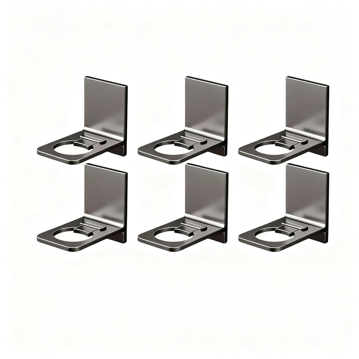 Verstellbares Badezimmer-Regal aus Aluminium