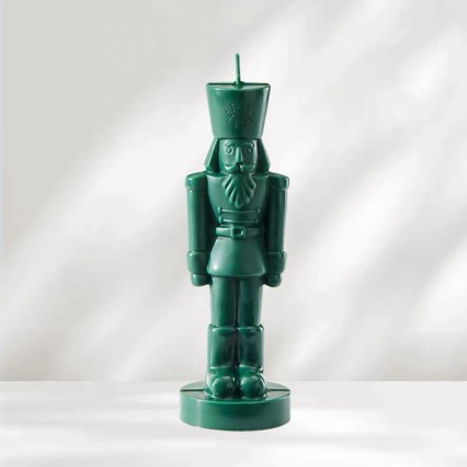 British-style nutcracker candle