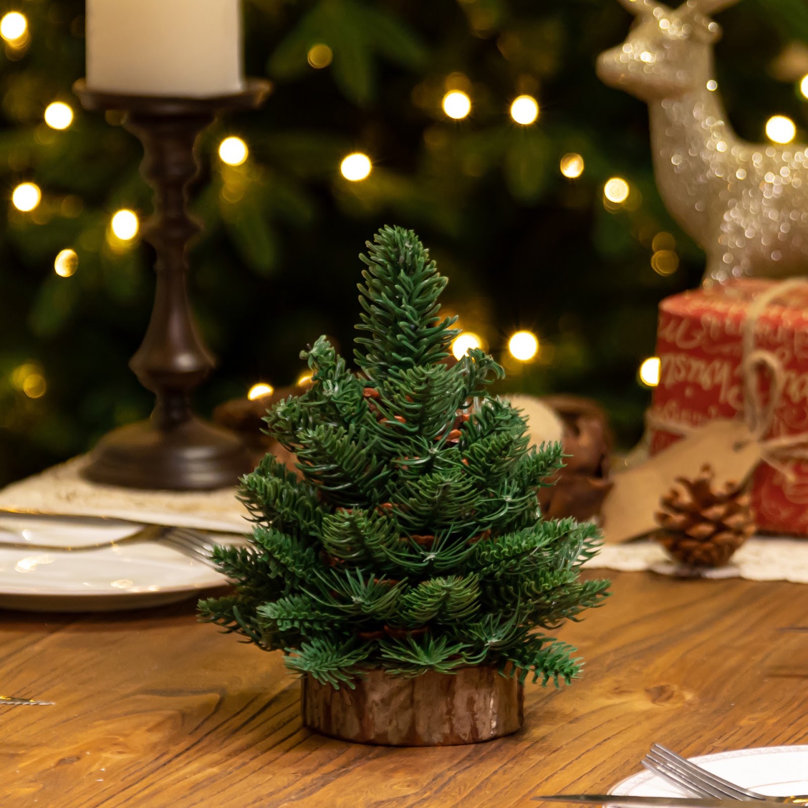 Mini Christmas Tree made of PE, 20/25 cm