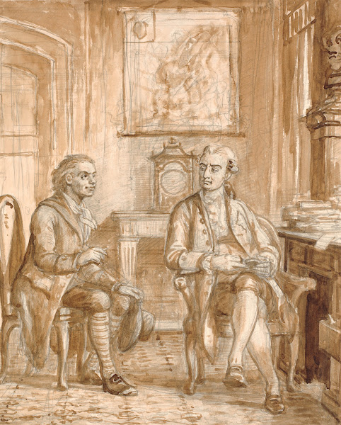 Minister Guldberg og Wessel 1863