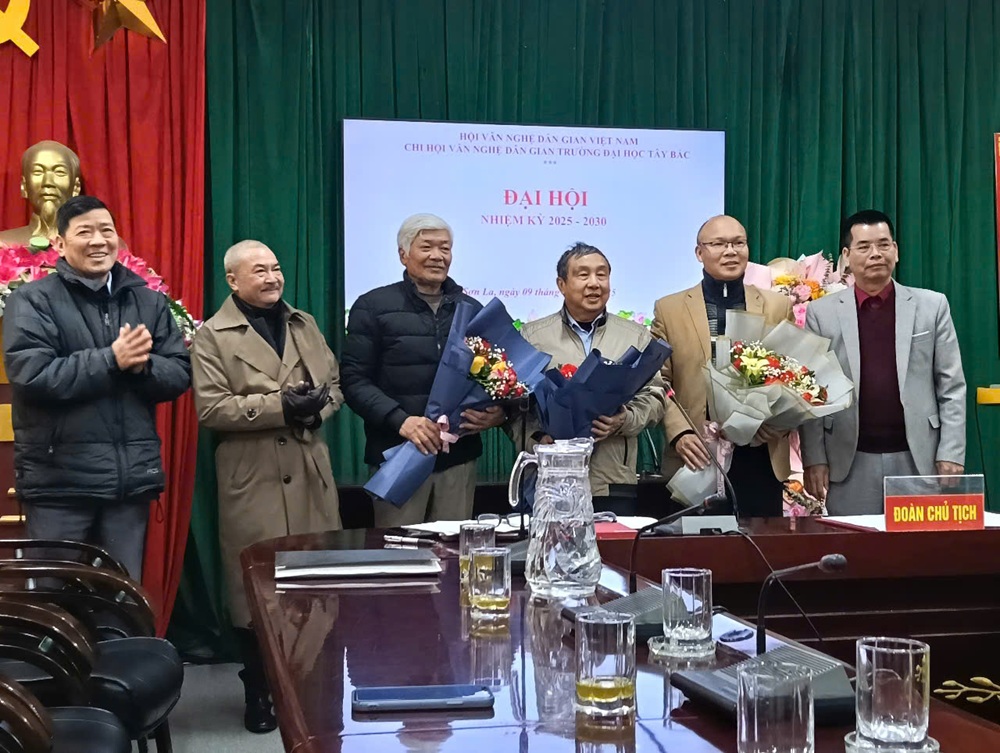 Đại hội Chi hội Văn nghệ dân gian Trường Đại học Tây Bắc nhiệm kì 2025 - 2030