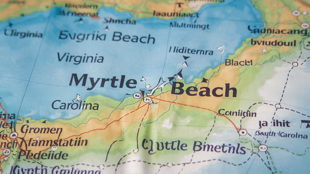 How Far Is Virginia Beach from Myrtle Beach?
