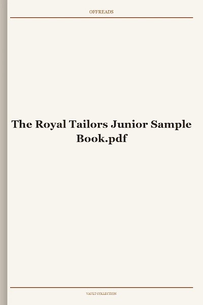 The Royal Tailors Junior Sample Book
