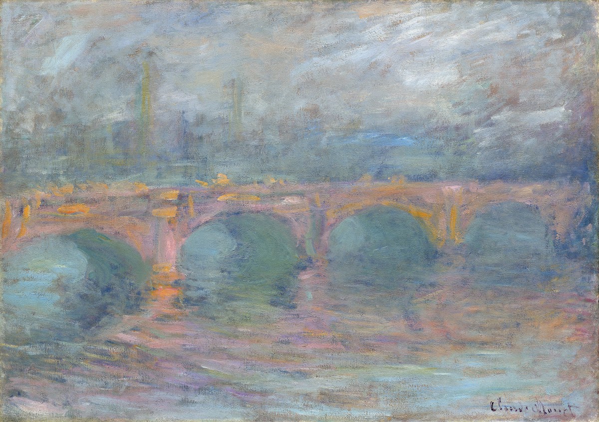 Waterloo BridgeLondon at Sunset 1904