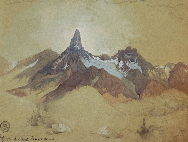 Index Peak Clarks Fork Wyoming 1892
