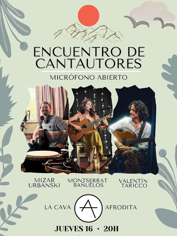 Encuentro de Cantautorxs - Micrófono Abierto