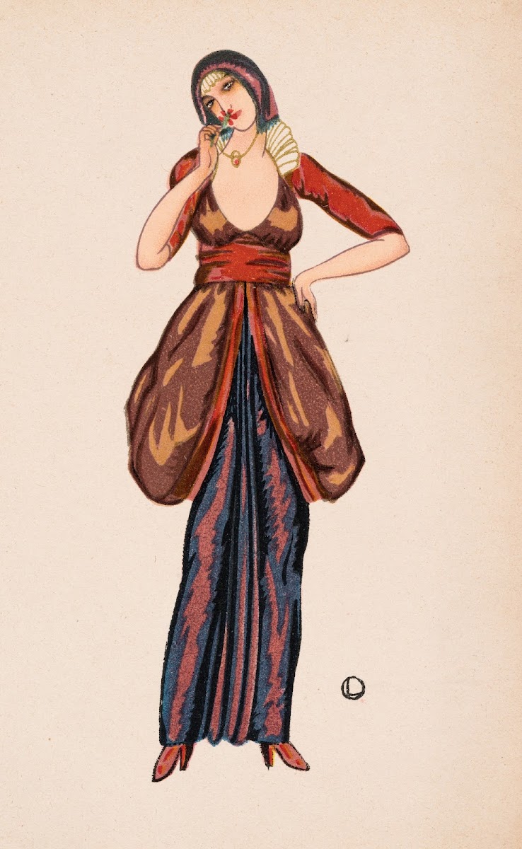Nr 859 Modekarte 1912
