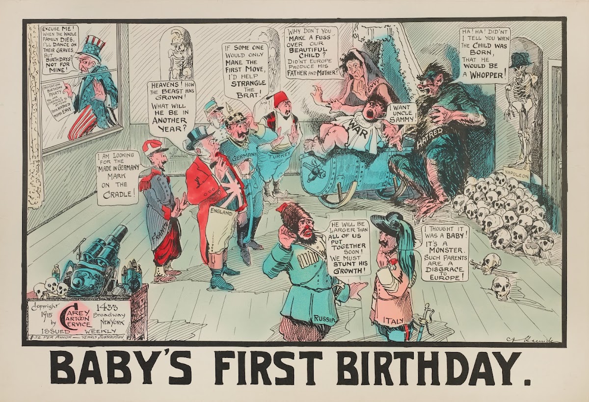 Babys First Birthday 1915