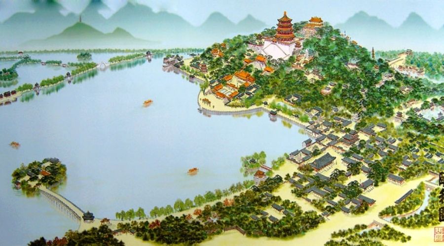 Di Hòa Viên nổi bật với diện tích rộng lớn và cảnh quan tuyệt đẹp