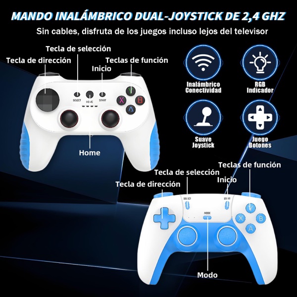 Producto Profesional Top para mando retro inalambrico blueto