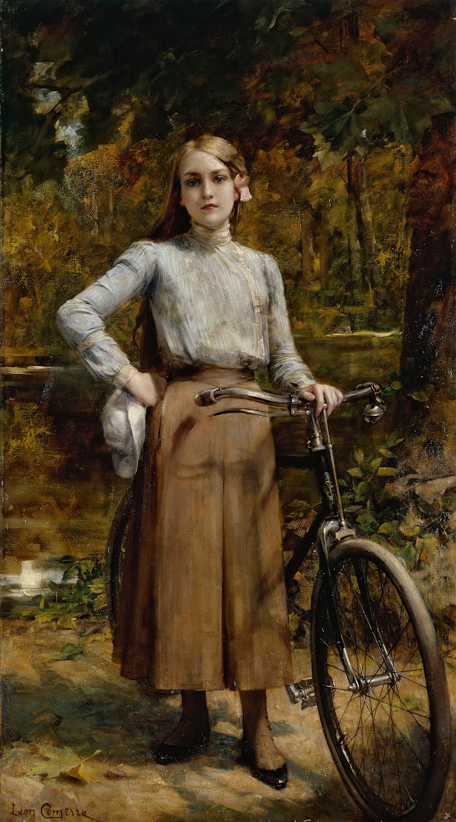 Bicyclette au Vésinet 1903