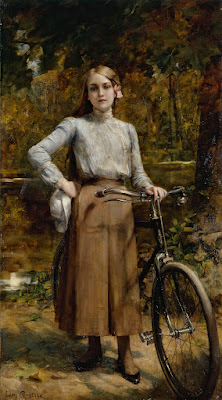 Bicyclette au Vésinet 1903