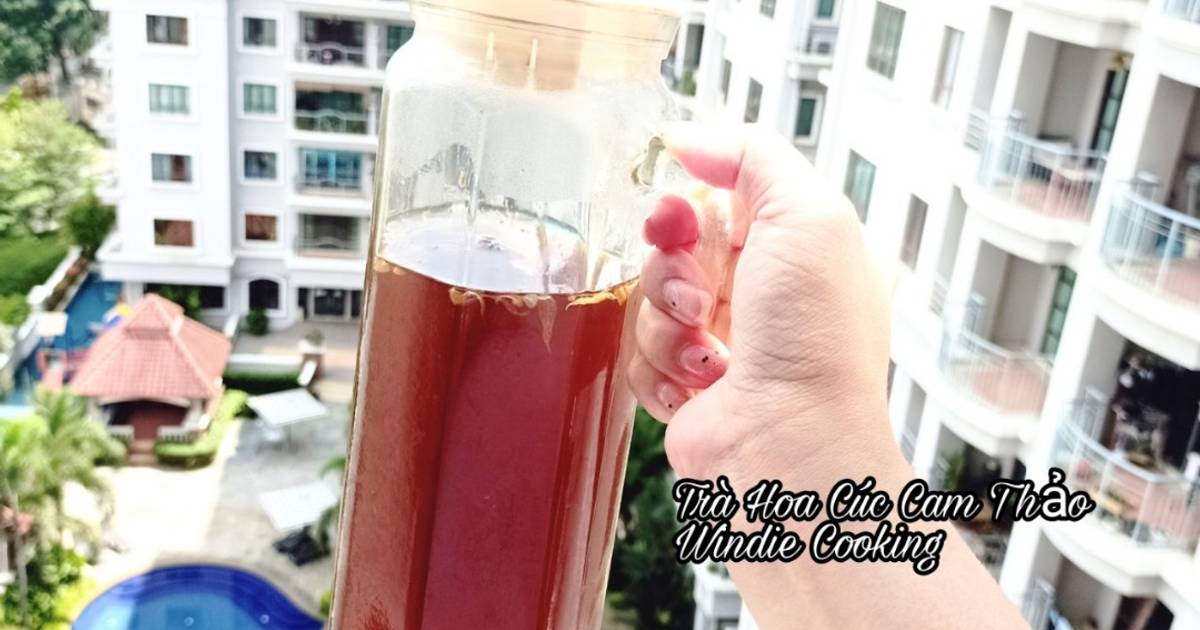 Sâm Bông Cúc Cam Thảo thanh nhiệt ngày nắng - Ju Hua Cha