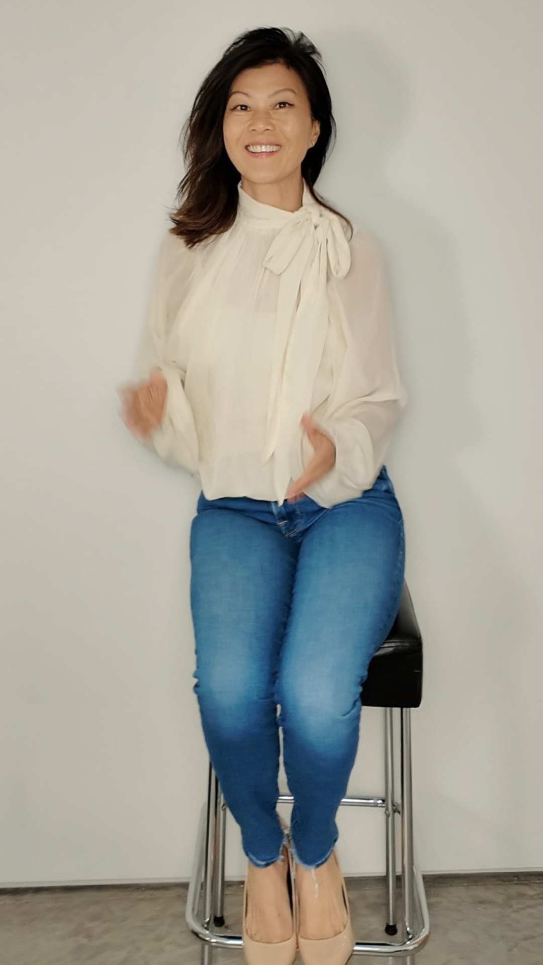 Hui-Lin at home