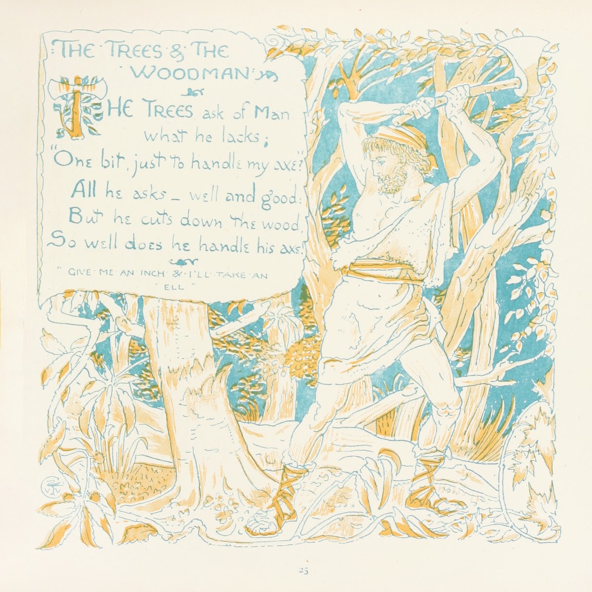 The Trees and the Woodman 1908
