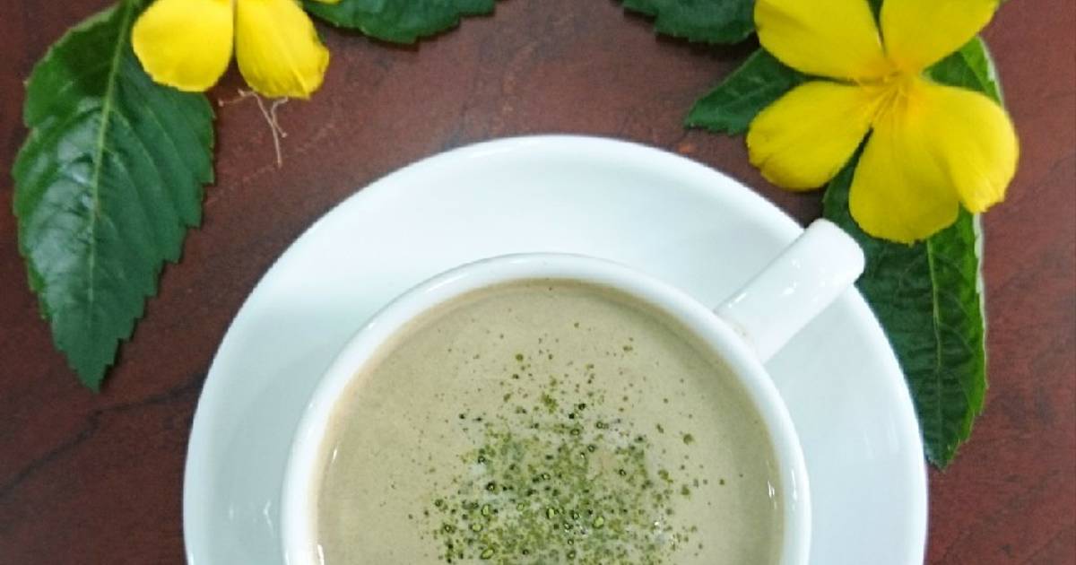 Cacao nóng vị matcha