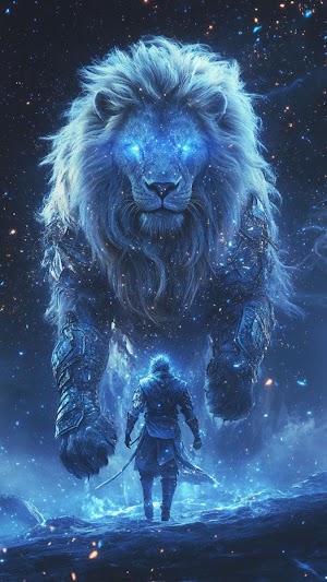 Lion Art Picture