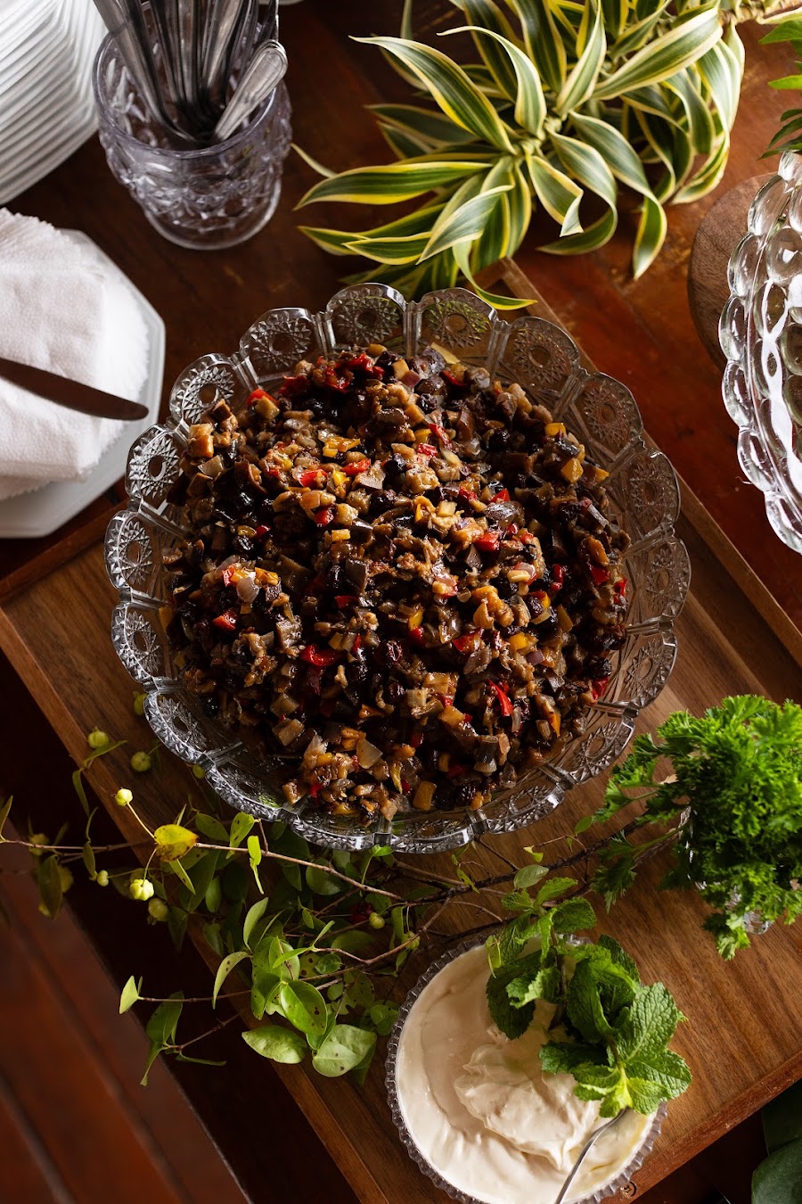 Caponata, prato assinado pelo Joli Buffet