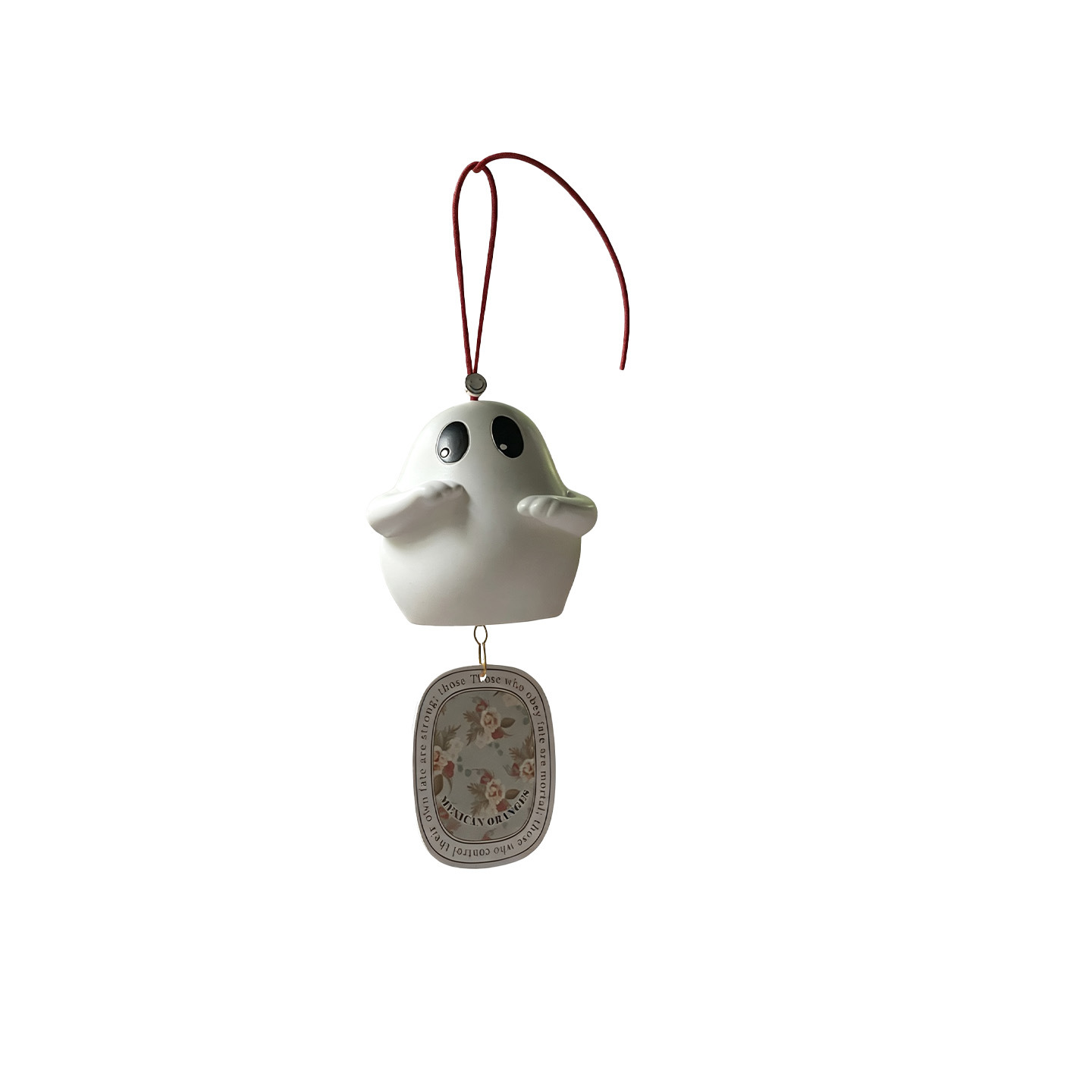 Ghost car hanger with fragrance function, triangular