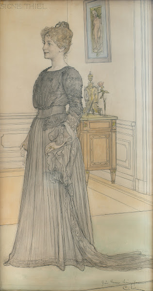 Portrait of Mrs Signe Thiel 1900