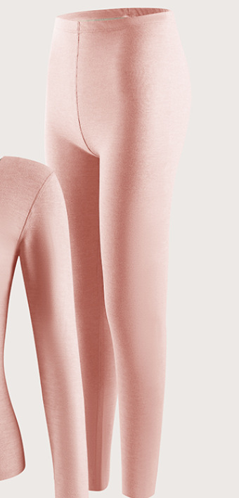 Warming thermo underwear set made of cashmere and silk