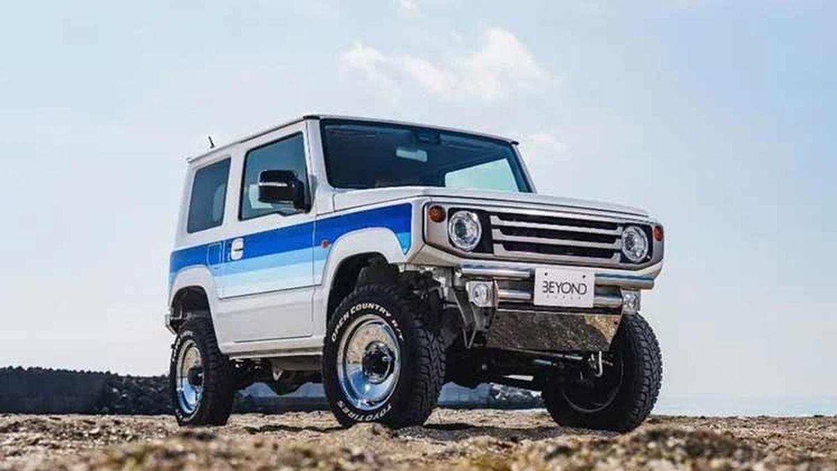 [GALLERY] Suzuki Jimny gây sốc, 'biến hình' đẹp hơn Toyota Land Cruiser 70 - Báo Tri thức &amp; Cuộc sống