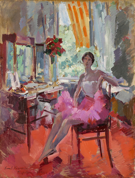 Portrait of the Ballerina Vera Trefilova 1924