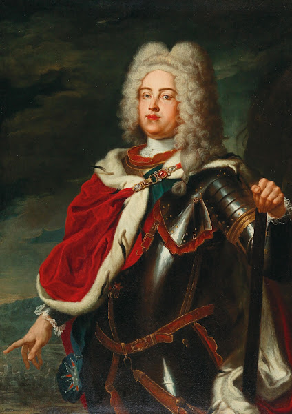 A State Portrait Of Frederick August II Elector Of Saxony And King Of Poland 169