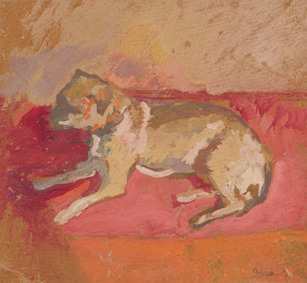 Lying dog 1913 1914