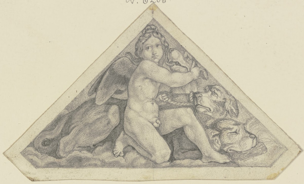Erot with Cerberus 1820