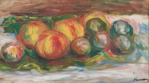 Pêches et prunes 1919