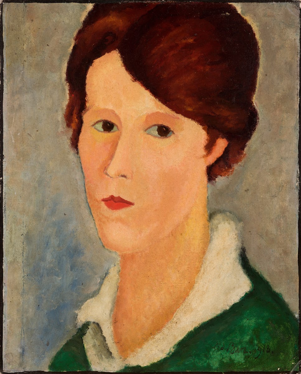 Portrait Of RóŻA Aleksandrowicz  Study Of The Head 1918