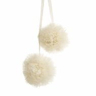 Pompon Twins Air (2 pcs) ecru