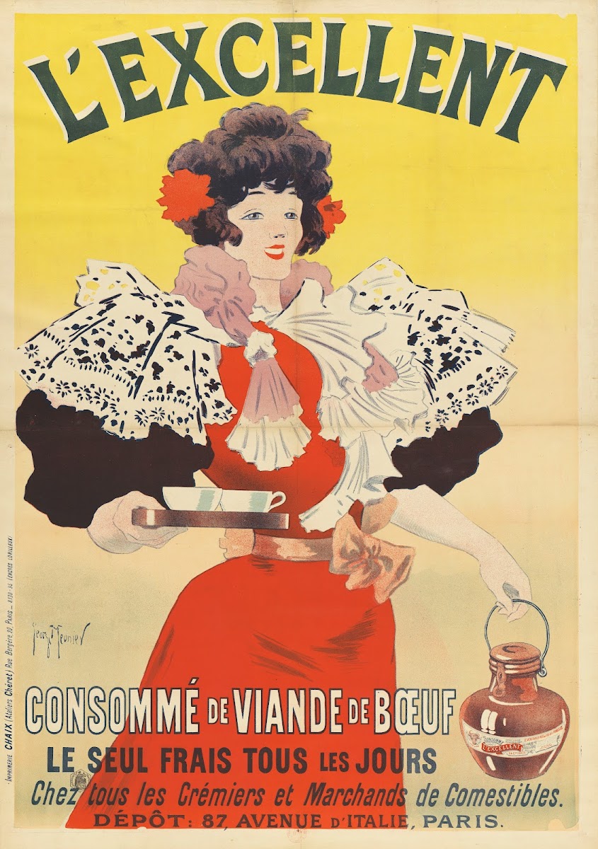 LExcellent consommé de viande de boeuf 1895