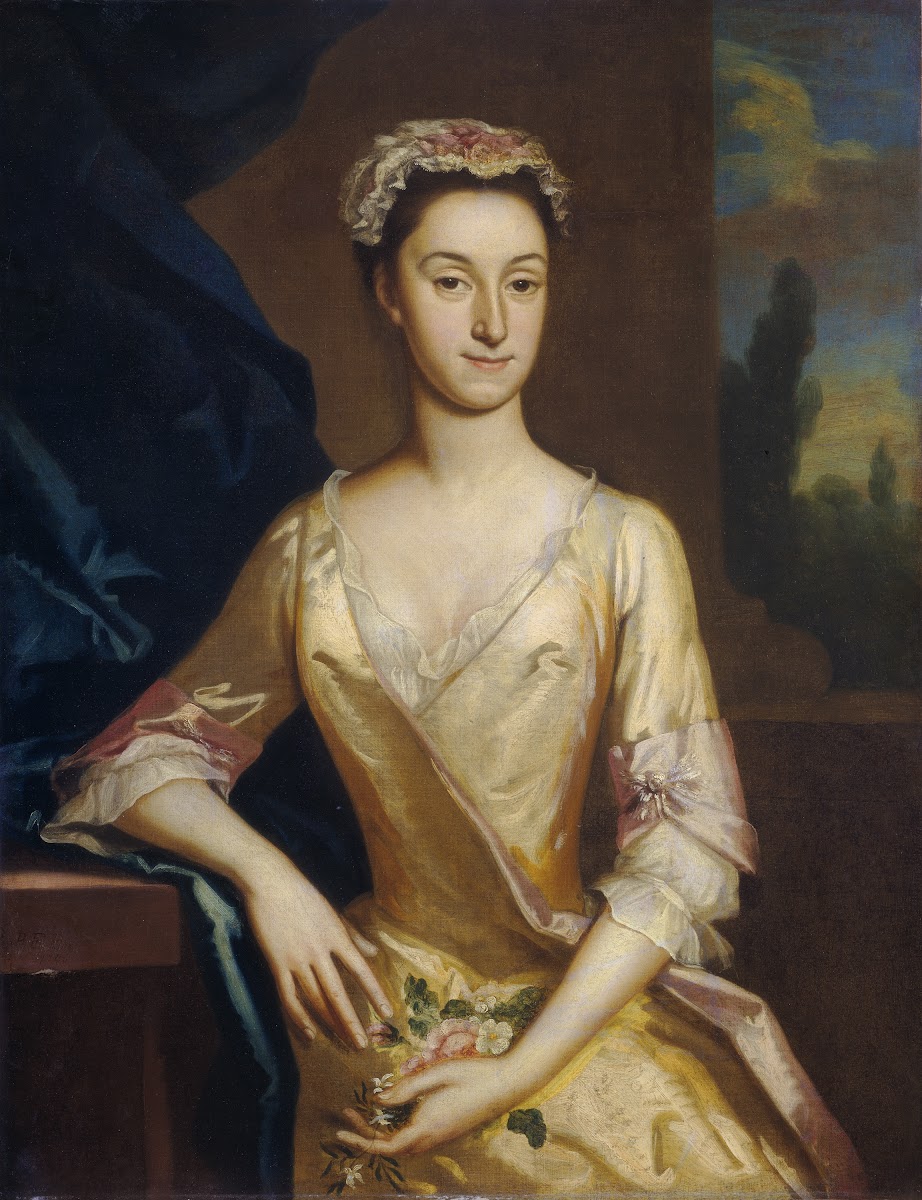 Portrait of a Lady c 1730 1735