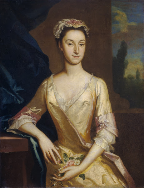 Portrait of a Lady c 1730 1735