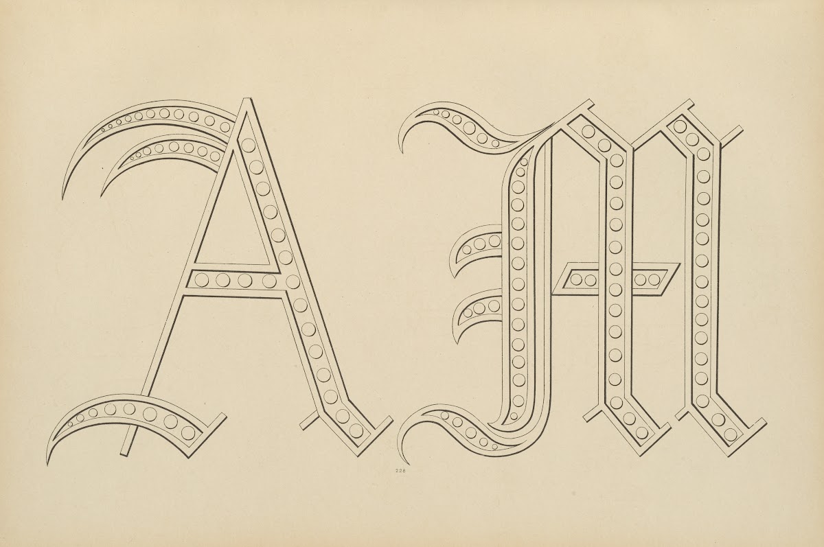 Album de chiffres  monogrammes couronnes de noblesse francaises et etrangeres Pl