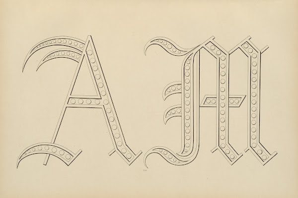 Album de chiffres  monogrammes couronnes de noblesse francaises et etrangeres Pl
