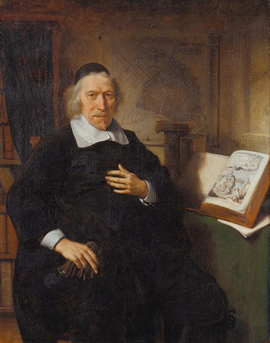 Portrait of Isaac Commelin 1669
